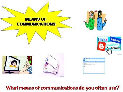 Unit 10. Communication. Lesson 1. Getting started