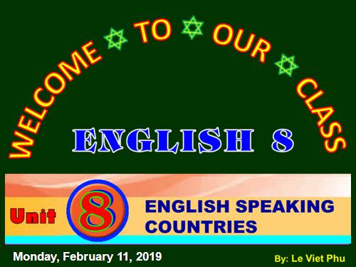 Unit 08. English Speaking Countries. Lesson 5. Skills 1