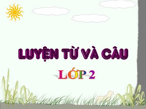 Tuần 25. MRVT: Từ ngữ về sông biển. Đặt và trả lời câu hỏi: Vì sao?