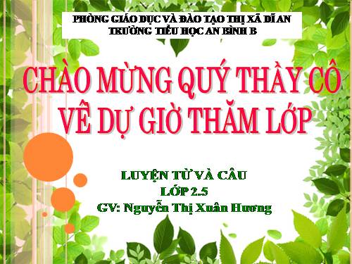 Tuần 13. MRVT: Từ ngữ về công việc gia đình. Câu kiểu Ai làm gì?