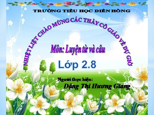 Tuần 28. MRVT: Từ ngữ về cây cối. Đặt và trả lời câu hỏi: Để làm gì? Dấu chấm, dấu phẩy