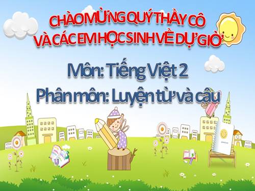 Tuần 24. MRVT: Từ ngữ về loài thú. Dấu chấm, dấu phẩy