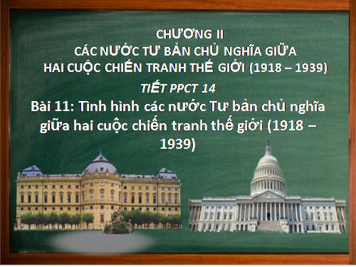 Bài 11. Tình hình các nước tư bản giữa hai cuộc chiến tranh thế giới (1918 -1939)