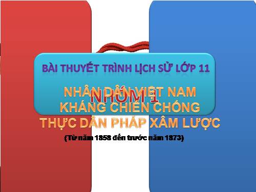 Bài 19. Nhân dân Việt Nam kháng chiến chống Pháp xâm lược (Từ năm 1858 đến trước năm 1873)