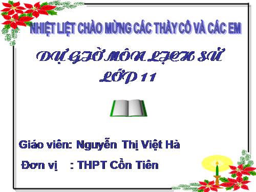 Bài 21. Phong trào yêu nước chống Pháp của nhân dân Việt Nam trong những năm cuối thế kỉ XIX