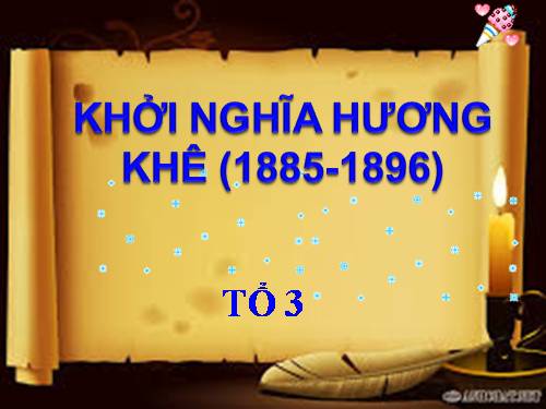 Bài 21. Phong trào yêu nước chống Pháp của nhân dân Việt Nam trong những năm cuối thế kỉ XIX