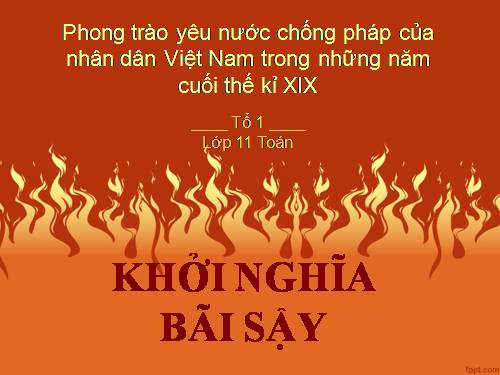 Khởi nghĩa Bãi Sậy