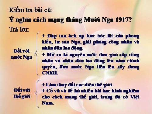 Bài 10. Liên Xô xây dựng chủ nghĩa xã hội (1921 - 1941)