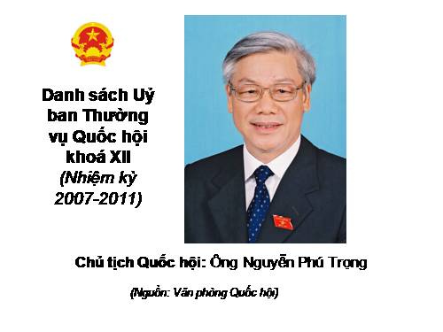 Quốc hội khoá XII (2007-2011)