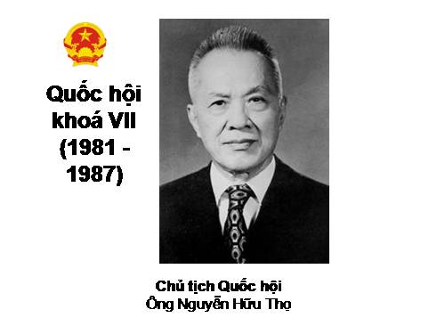 Quốc hội khoá VII (1981 - 1987)