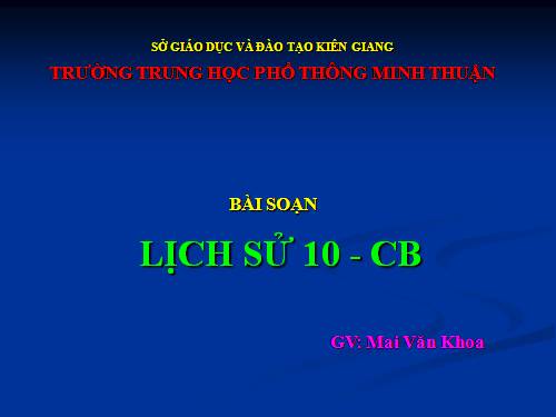 Bài 3. Trung Quốc