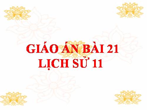 Bài 21. Phong trào yêu nước chống Pháp của nhân dân Việt Nam trong những năm cuối thế kỉ XIX