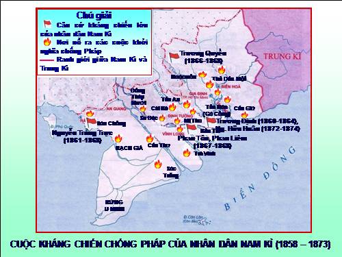 Luoc do cuoc khang chien chong Phap cua nhan dan Nam Ki.