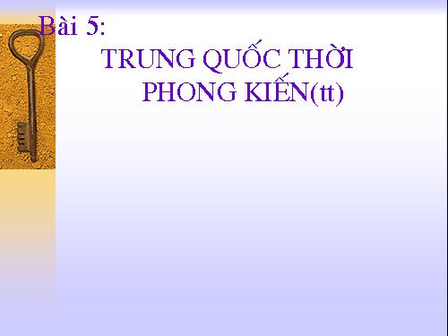 Bài 3. Trung Quốc