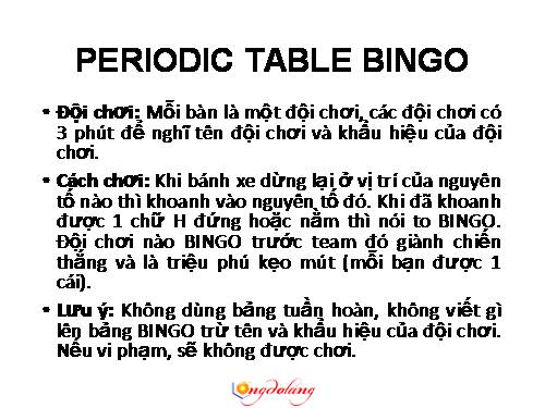 Bài 11. Luyện tập: Bảng tuần hoàn, sự biến đổi tuần hoàn cấu hình electron nguyên tử và tính chất của các nguyên tố hoá học