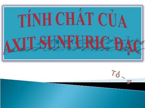 hợp chất có oxi của lưu huỳnh