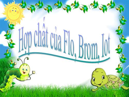 Bài 25. Flo - Brom - lot