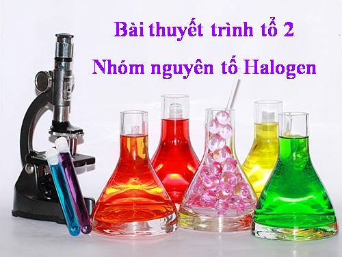 Bài 21. Khái quát về nhóm halogen