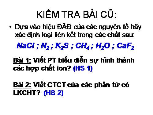 Bài 15. Hoá trị và số oxi hoá