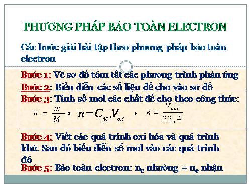 Bài 19. Luyện tập: Phản ứng oxi hoá - khử