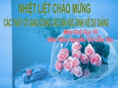 luyện tập chương 2 hóa 10 ( theo cách dạy chơi trò chơi)