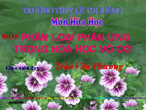 Bài 17. Phản ứng oxi hoá - khử