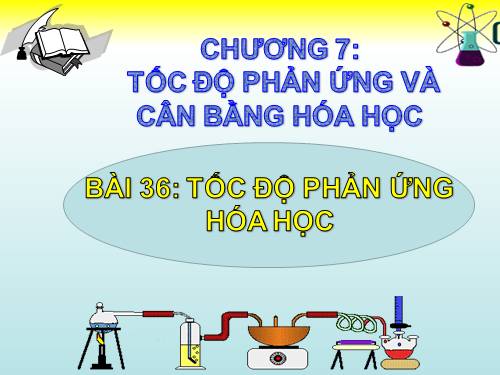 Bài 36. Tốc độ phản ứng hoá học