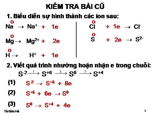 Bài 17. Phản ứng oxi hoá - khử