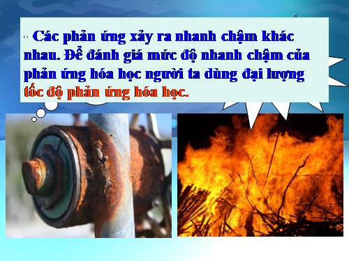 Bài 36. Tốc độ phản ứng hoá học