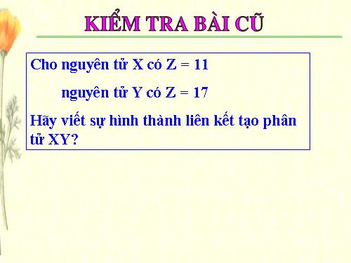 Bài 13. Liên kết cộng hoá trị