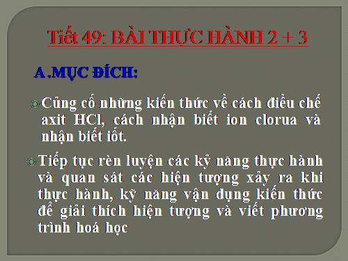 bai thuc hành 2+3 hoa 10 kì 2