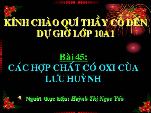 Bài 33. Axit sunfuric - Muối sunfat