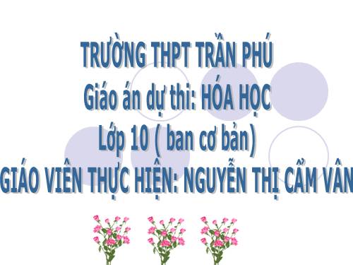 Bài 24. Sơ lược về hợp chất có oxi của clo