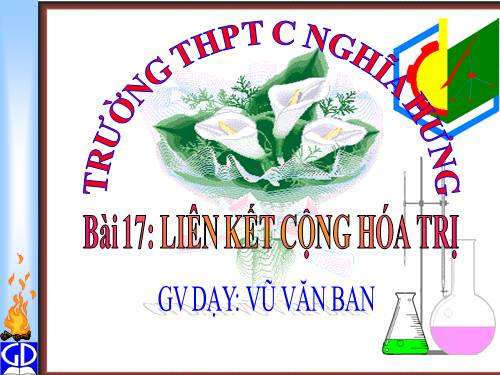 Bài 13. Liên kết cộng hoá trị