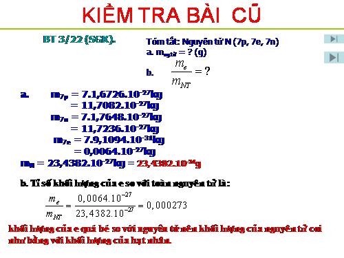 Bài 3. Luyện tập: Thành phần nguyên tử