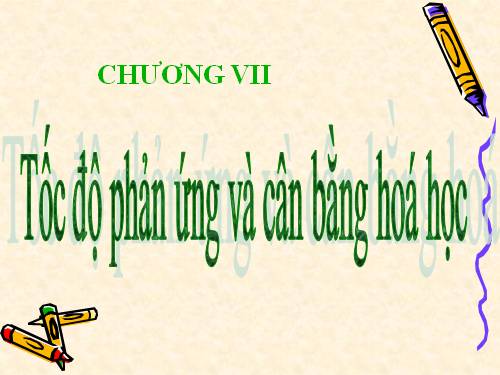 Bài 36. Tốc độ phản ứng hoá học