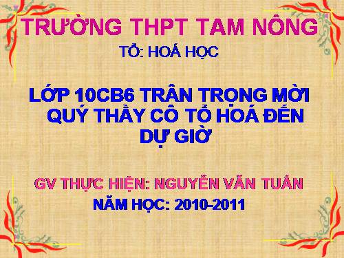 Bài 8. Sự biến đổi tuần hoàn cấu hình electron nguyên tử của các nguyên tố hoá học