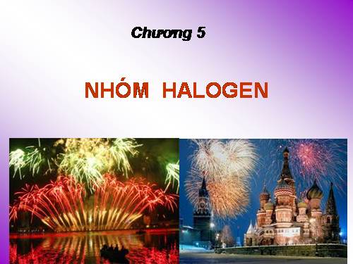 Bài 21. Khái quát về nhóm halogen