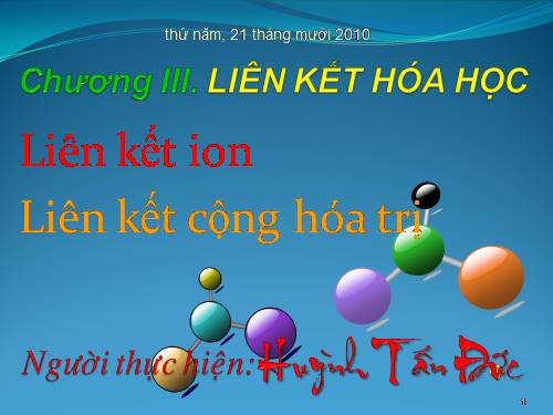 Bài 12. Liên kết ion - Tinh thể ion