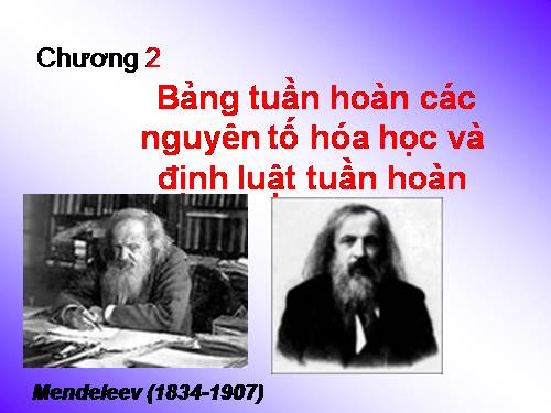 Bài 7. Bảng tuần hoàn các nguyên tố hoá học