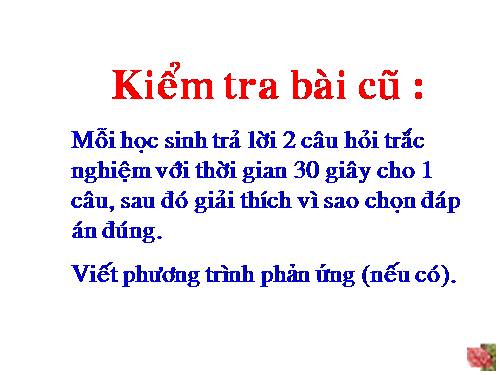 Bài 38. Cân bằng hoá học