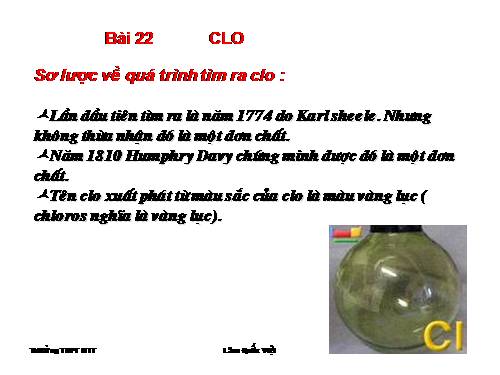 Bài 22. Clo