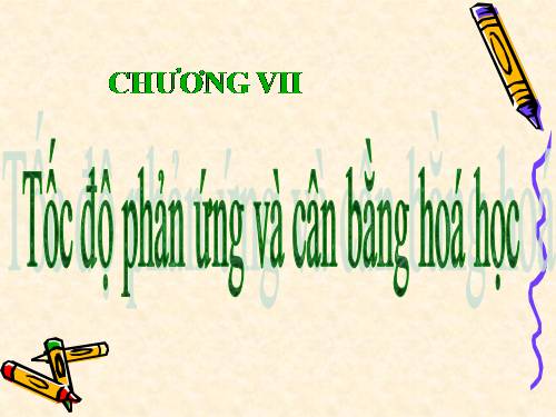 Bài 36. Tốc độ phản ứng hoá học