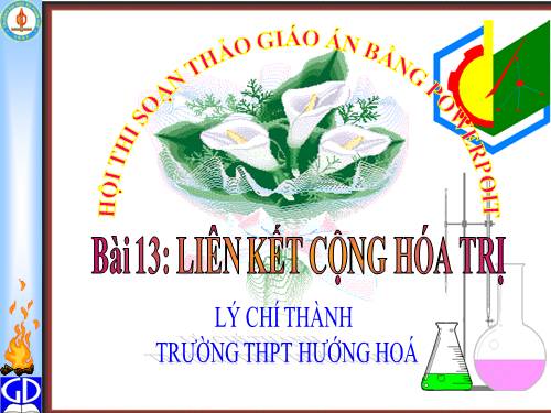 Bài 13. Liên kết cộng hoá trị