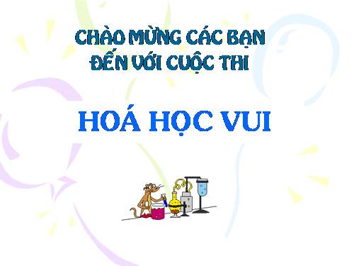 hoa hoc vui on tap chuong I, II, III