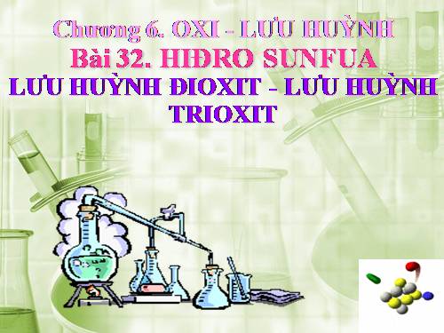 Bài 32. Hiđro sunfua - Lưu huỳnh đioxit