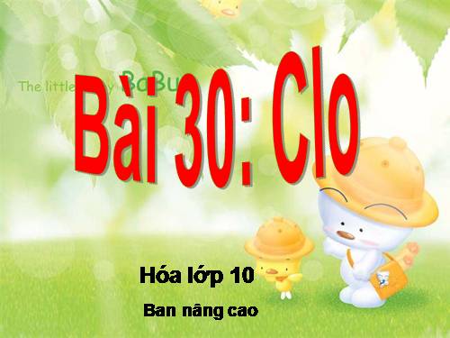 Bài 22. Clo