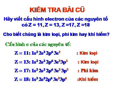 Bài 7. Bảng tuần hoàn các nguyên tố hoá học