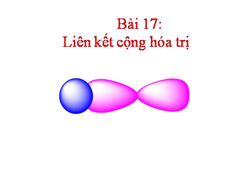 Bài 13. Liên kết cộng hoá trị