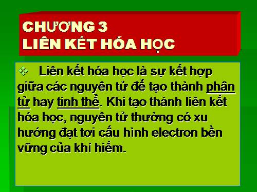 Bài 12. Liên kết ion - Tinh thể ion